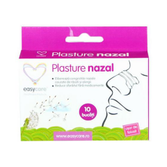 Plasturi Nazali Antisforait si pentru Usurarea Respiratiei, 10buc, EasyCare